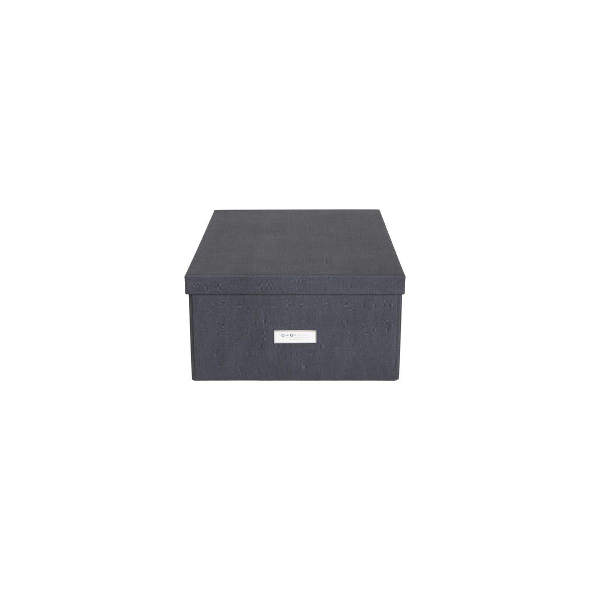 Storage box BIGSO Katrin black