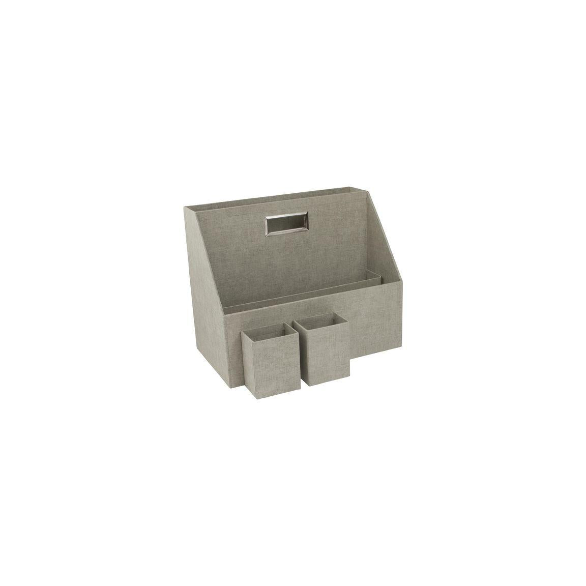 Storage with handle BIGSO Hurry linen