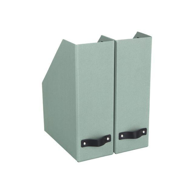 Magazine collection card w leather A4 mint 2/pc