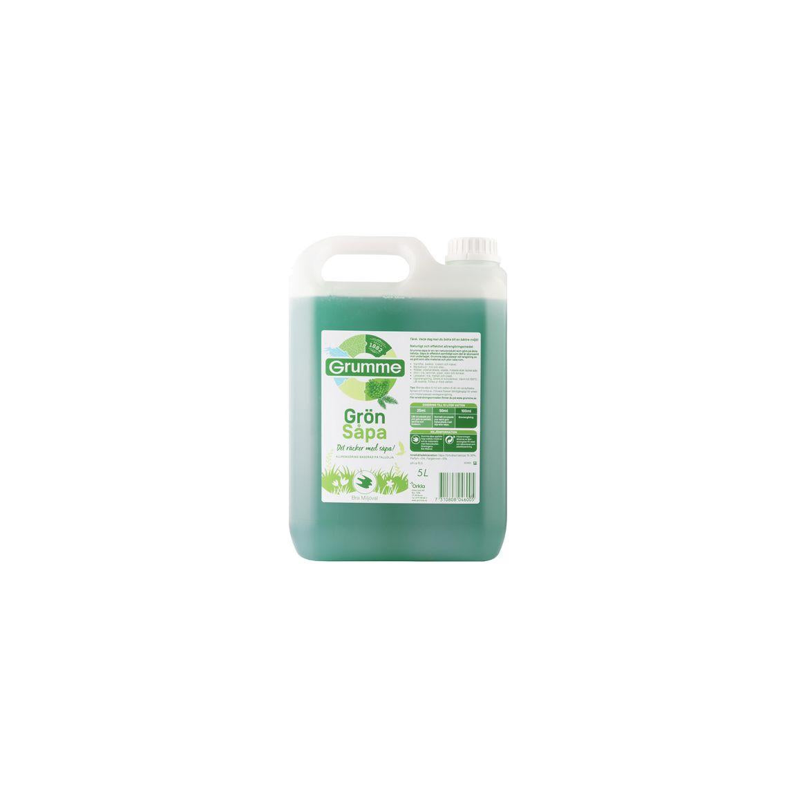 Soap GRUMME Green soap 5L
