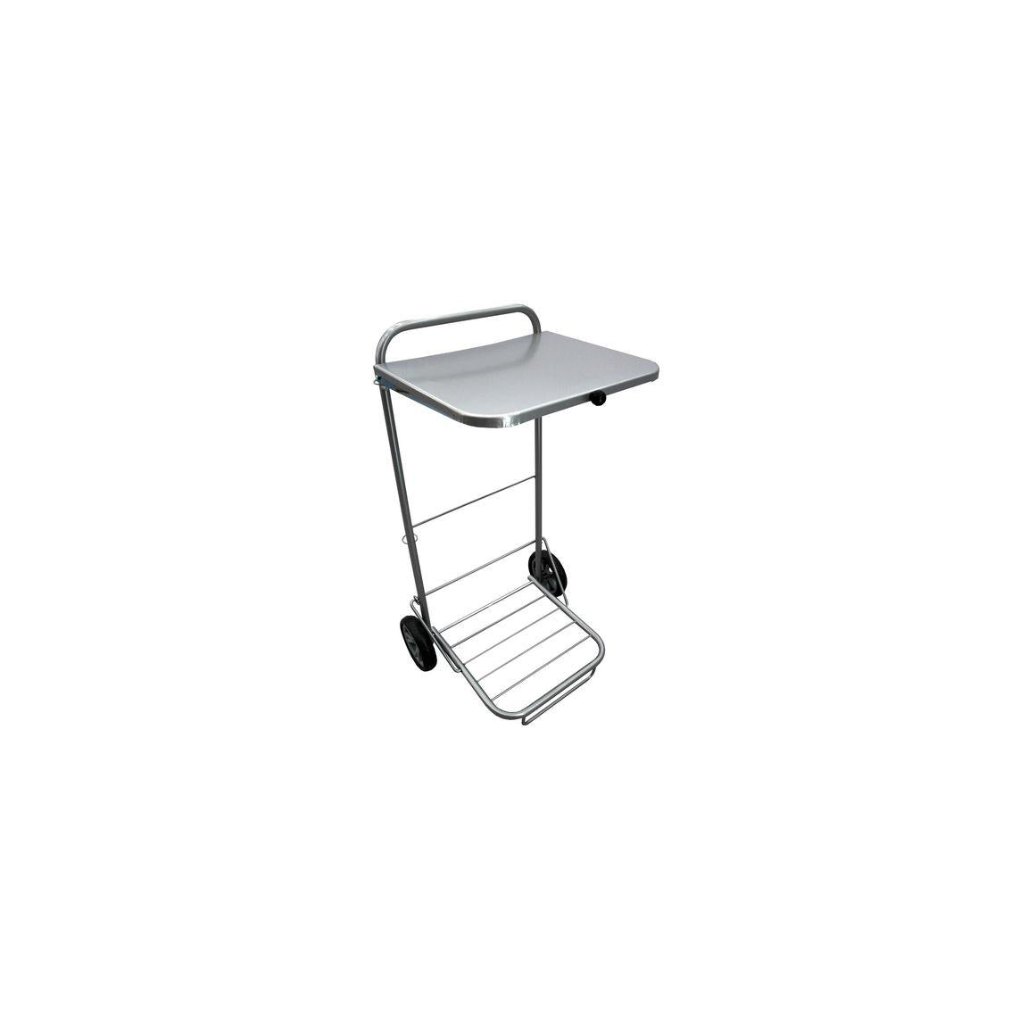 Sack trolley HYKAB with lid 100-125L grey