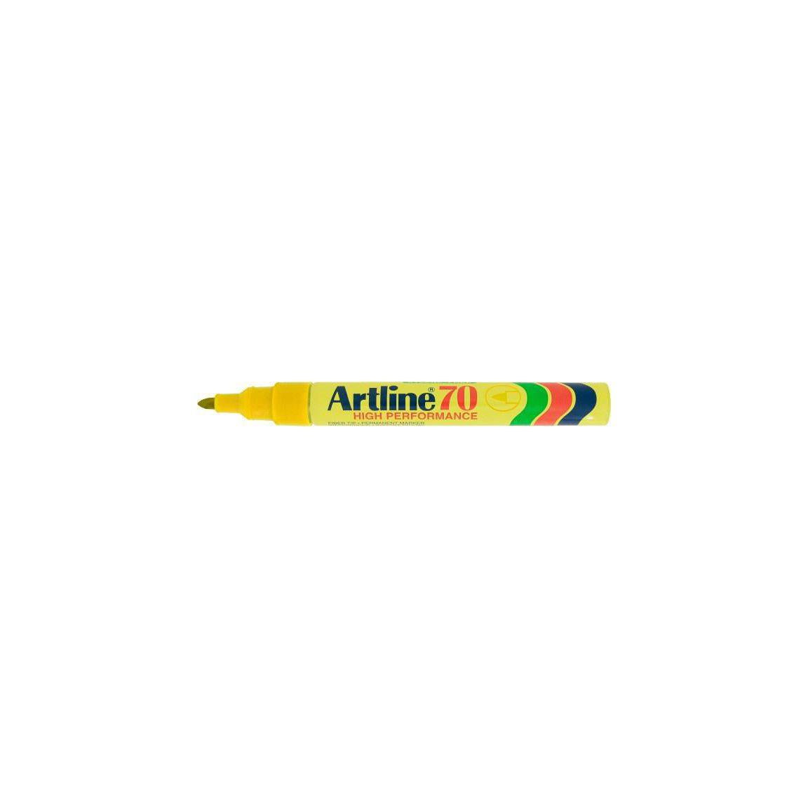 Marker pen ARTLINE 70 perm. 1,5mm yellow