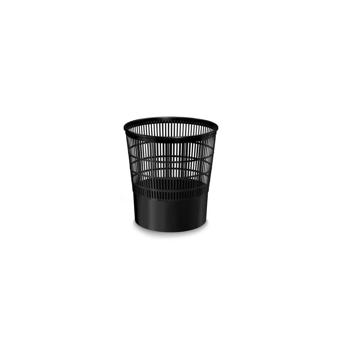 Wastepaper basket CEP Basic 16L black