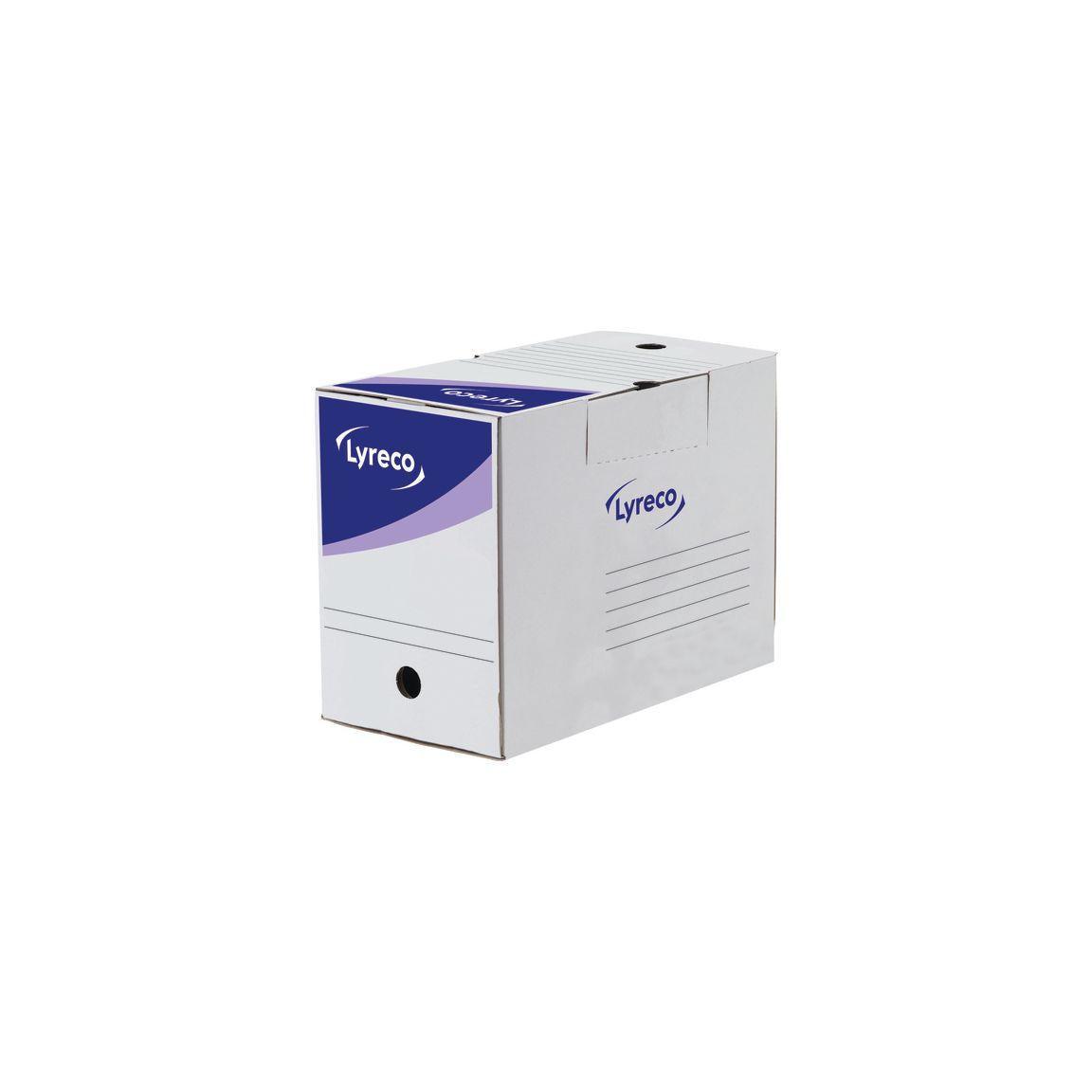 File box LYRECO FSC 340x250x150mm white