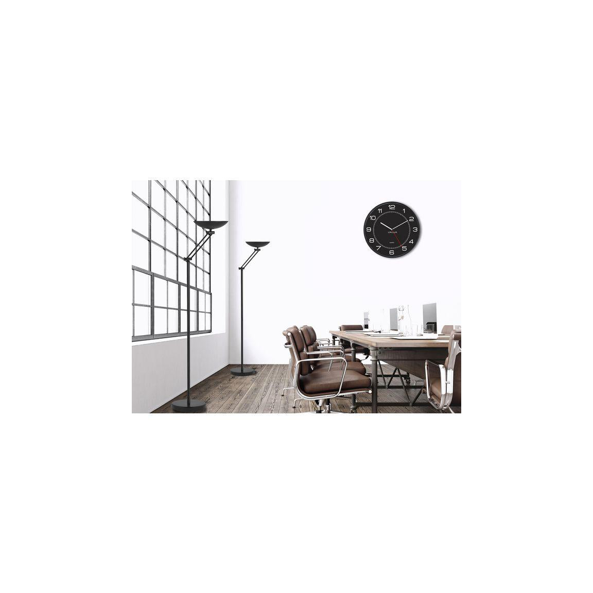 Floor lamp UNILUX Dely LED movable black
