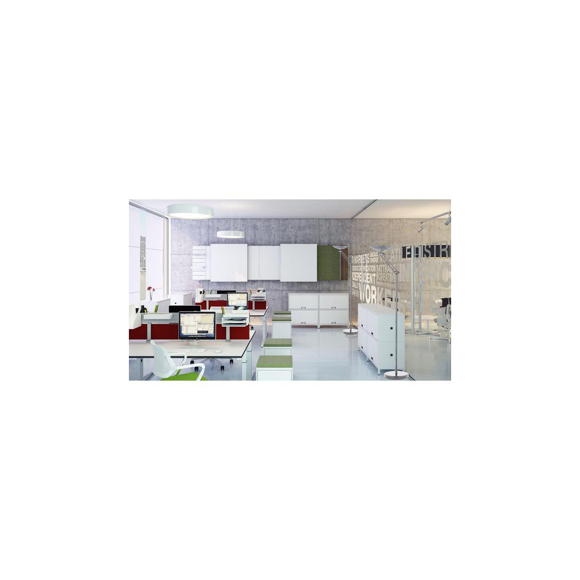 Floor lamp UNILUX Dely LED movable grey m.