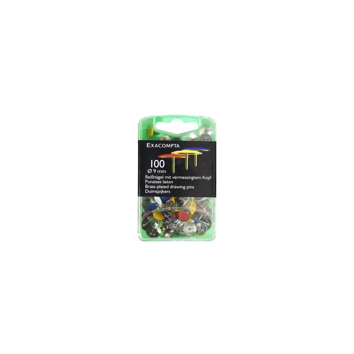 Staple EXACOMPTA black colours 100/pc