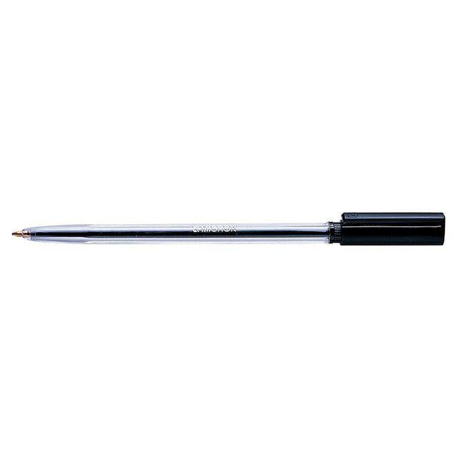 Ballpoint pen HAINENKO MICRON black 50/pack