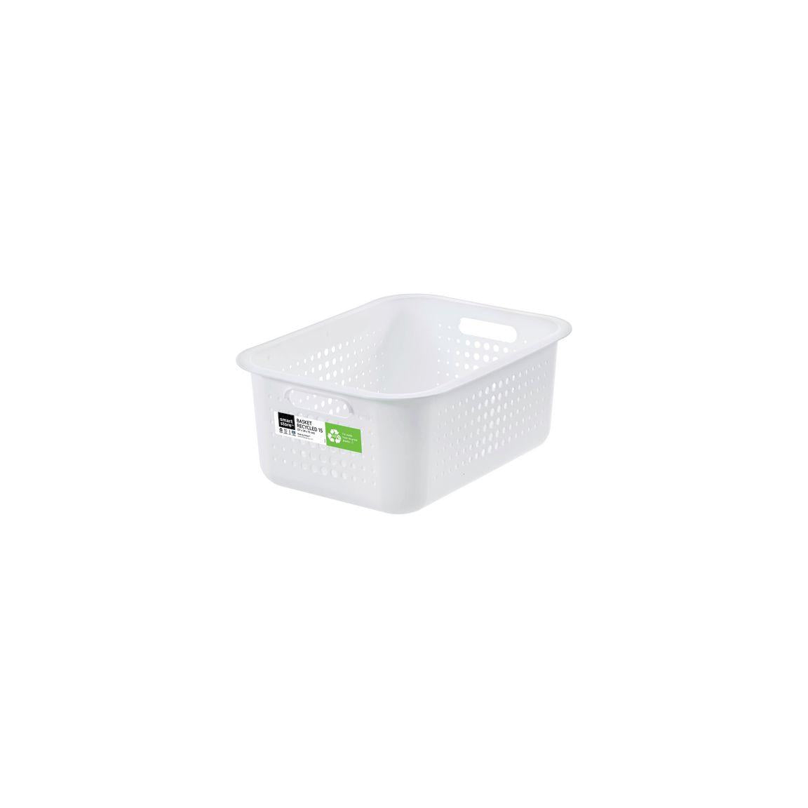Storage basket SMARTSTORE ECO 10L white
