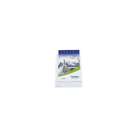 Plastic pocket LYRECO A4+ premium 0,12 25/pack