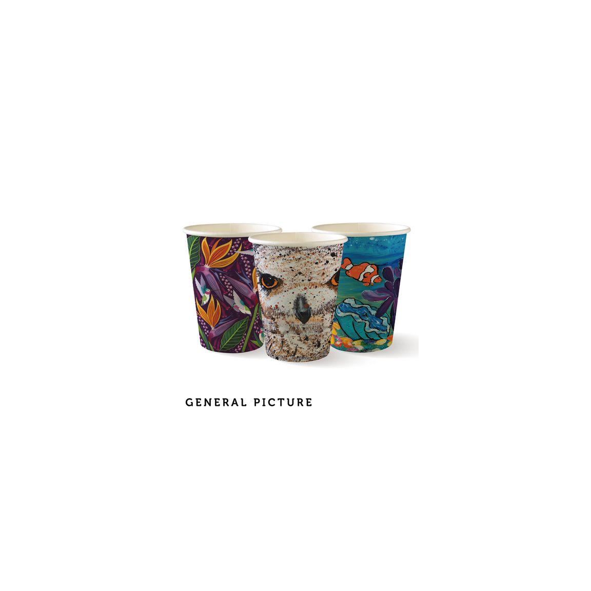 Paper cups DUNI 35cl 50/pack