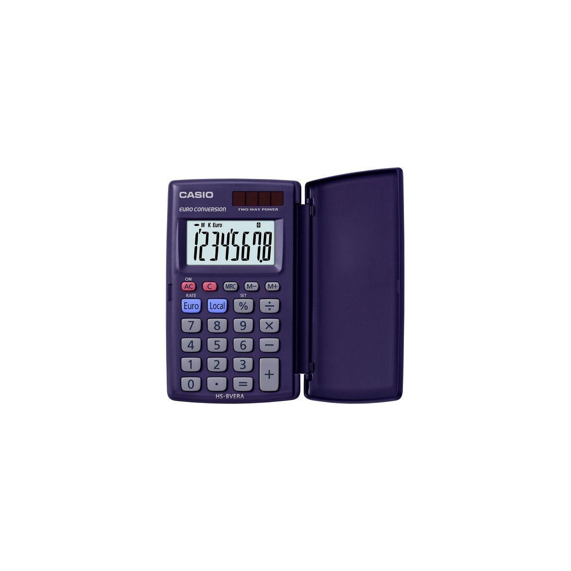 Calculator CASIO HS-8VERA black