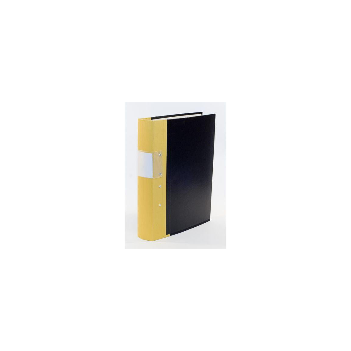 Fork binder FSC A4 60mm yellow