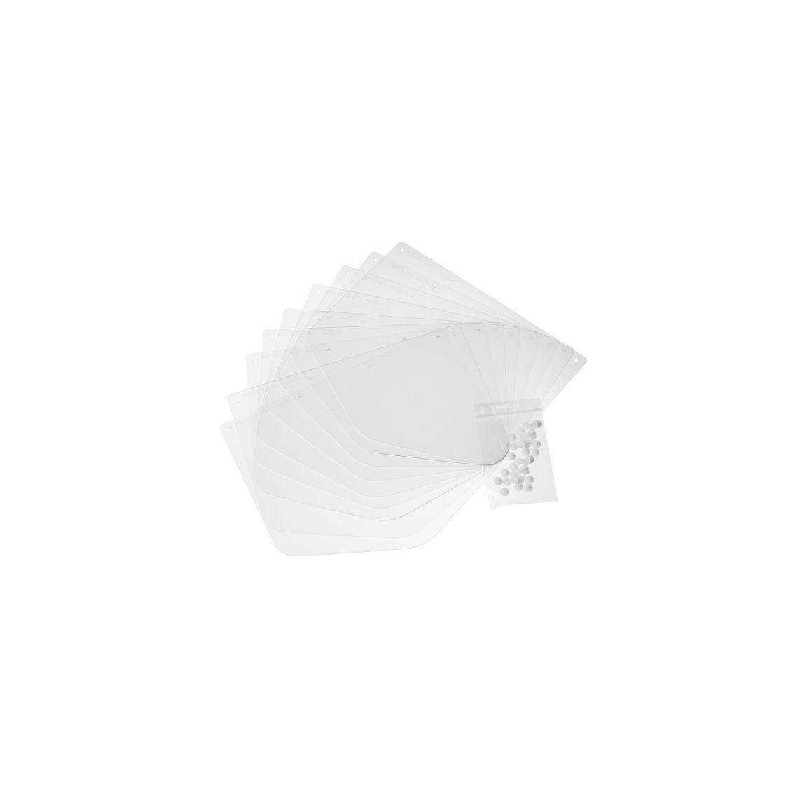 Extra screen for visor DURABLE 10/pc