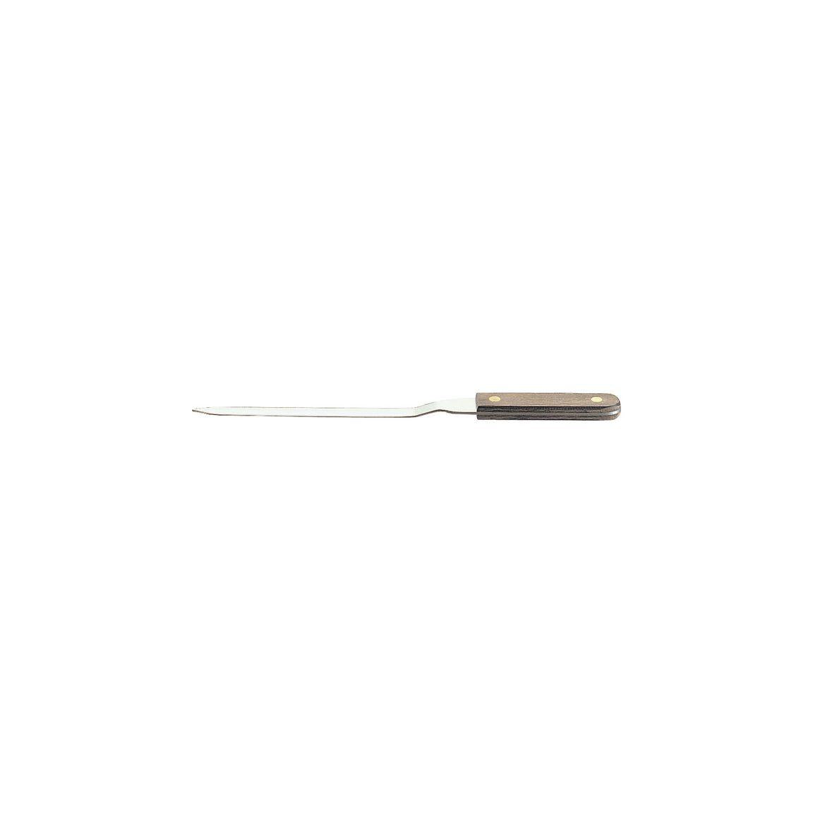 Letter opener with wooden handle