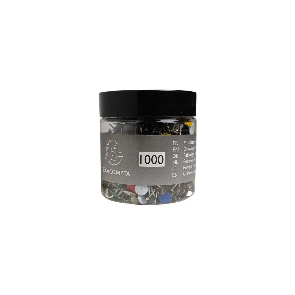 Staple EXACOMPTA black colours 1000/pc