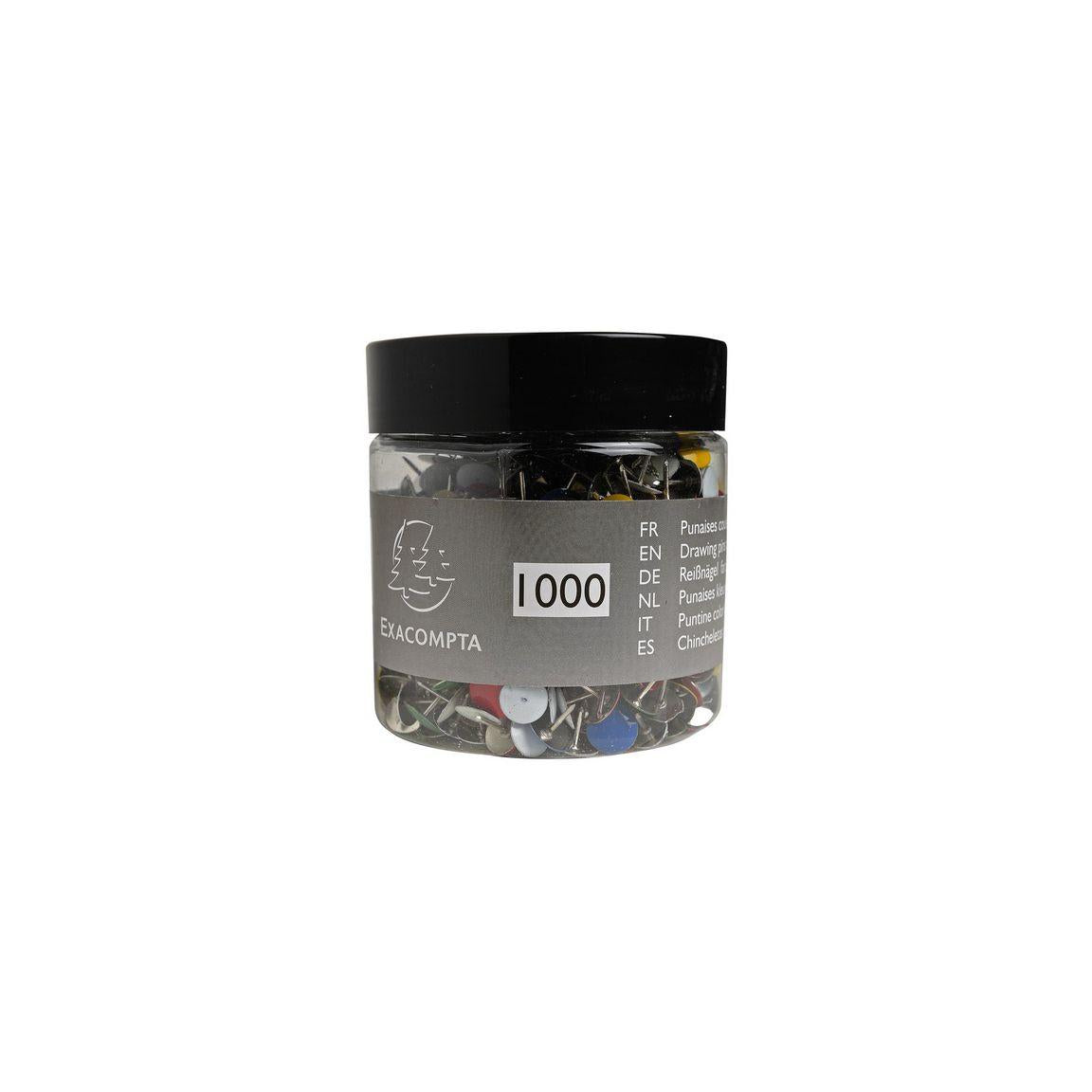 Staple EXACOMPTA black colours 1000/pc