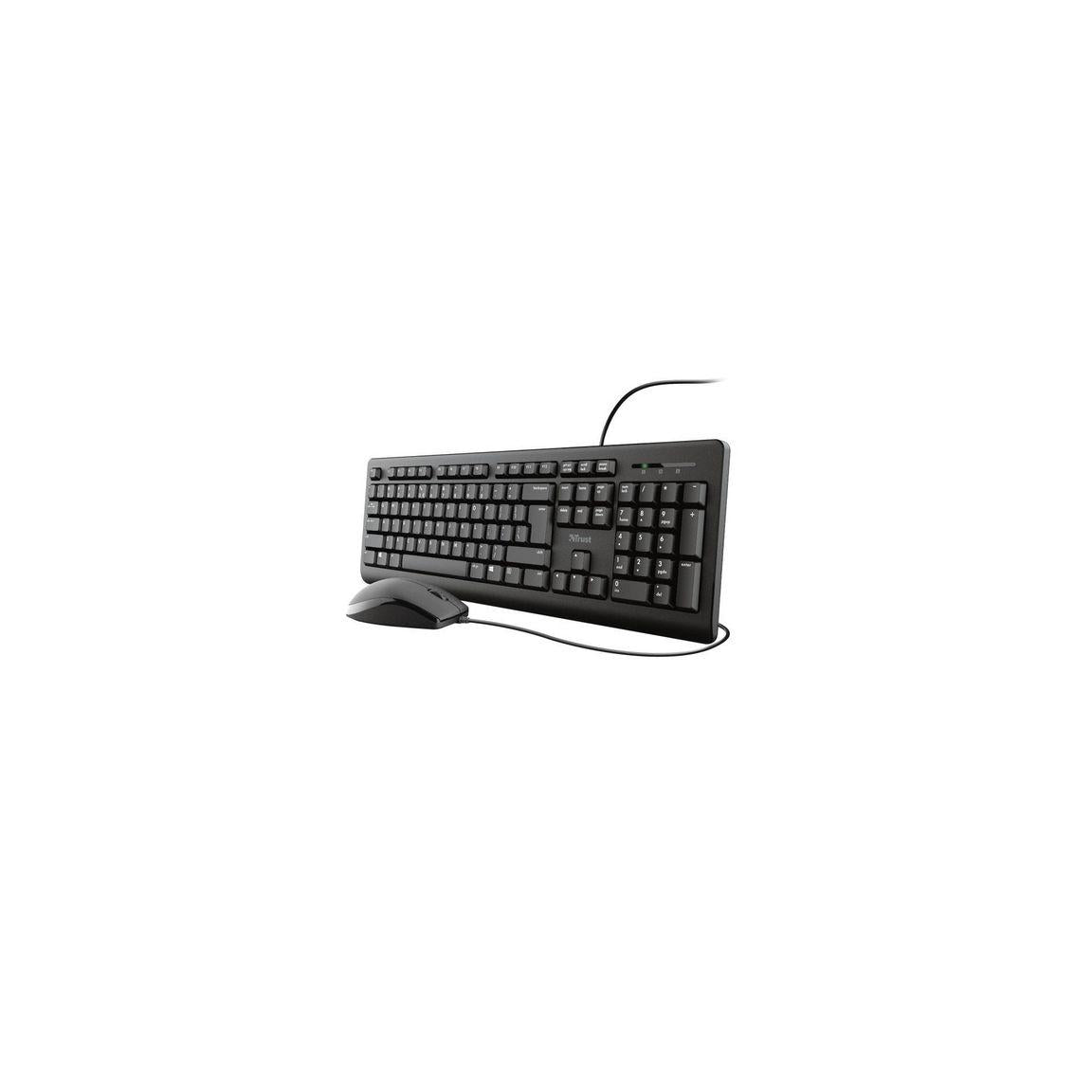 Keyboard+Mouse TRUST TKM-250 Cable