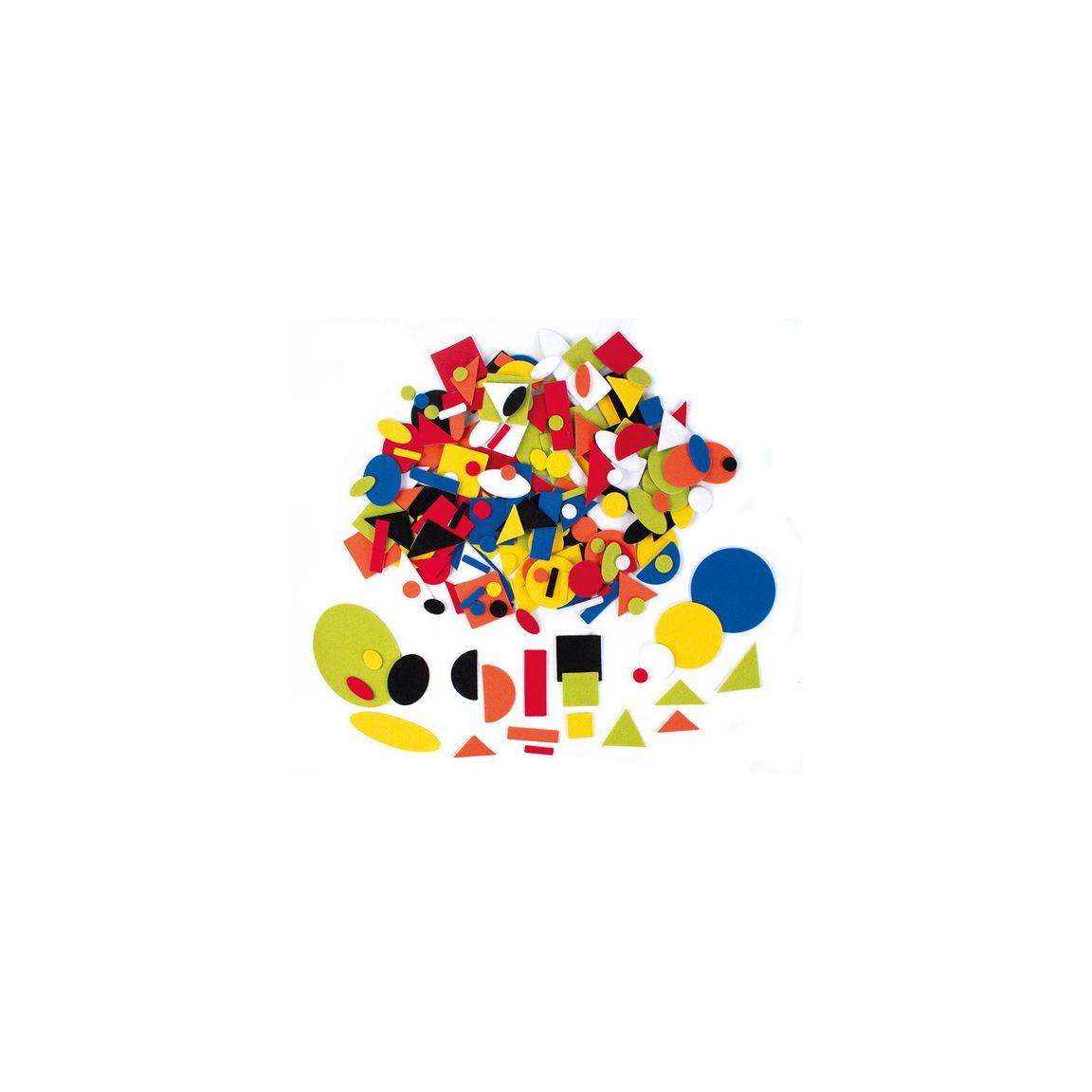 Geometric shapes self-adhesive 500/pack