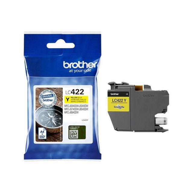 Ink cartridge BROTHER LC422Y Yellow