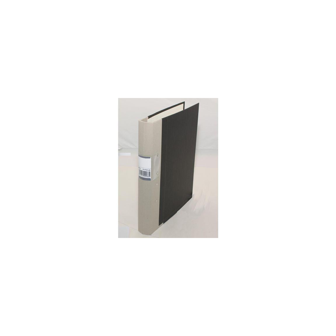 Fork binder FSC A4 40mm grey