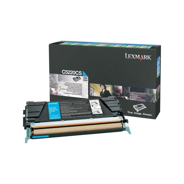 Toner LEXMARK C5220CS 3K cyan