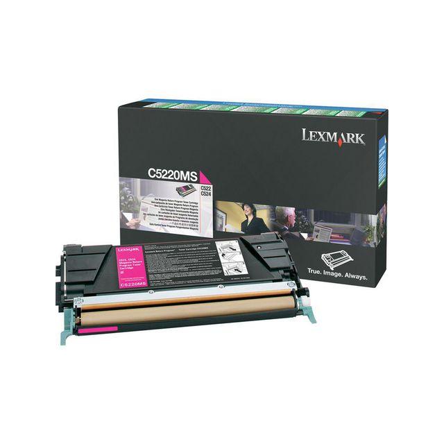 Toner LEXMARK C5220MS 3K magenta