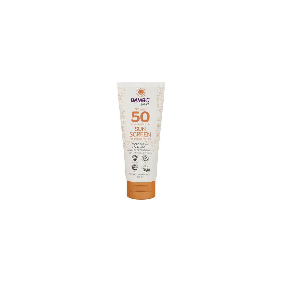 Sunscreen BAMBO SPF50 100ml