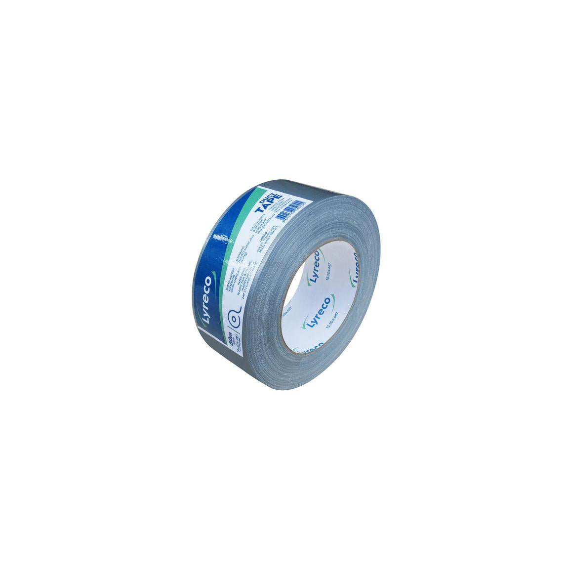 Duct tape LYRECO 50mmx50m silver