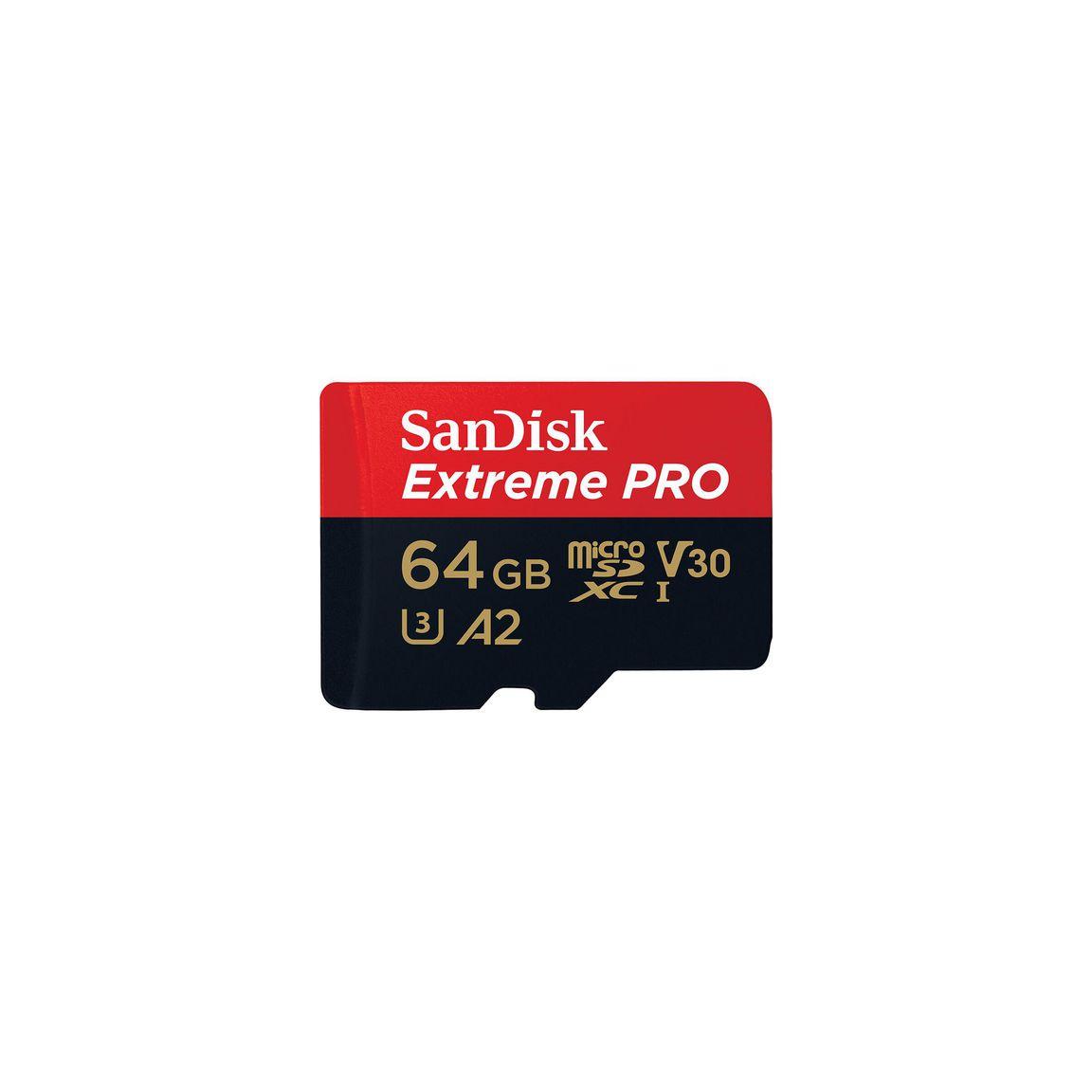 Memory card SANDISK MicroSDXC E. Pro 64GB
