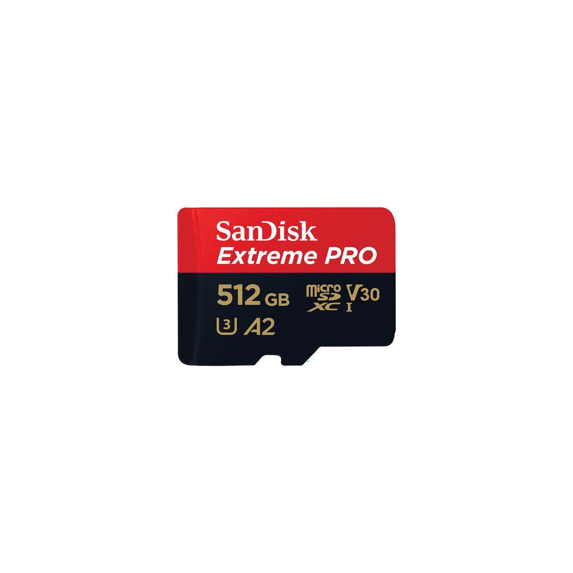 Memory card SANDISK MicroSDXC E. Pro512GB