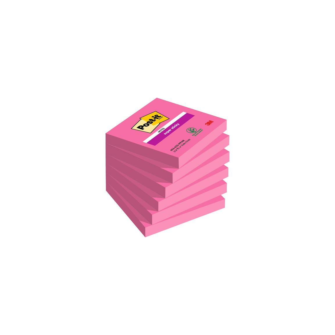 Notes Post-it Pink 76x76mm/90 bl
