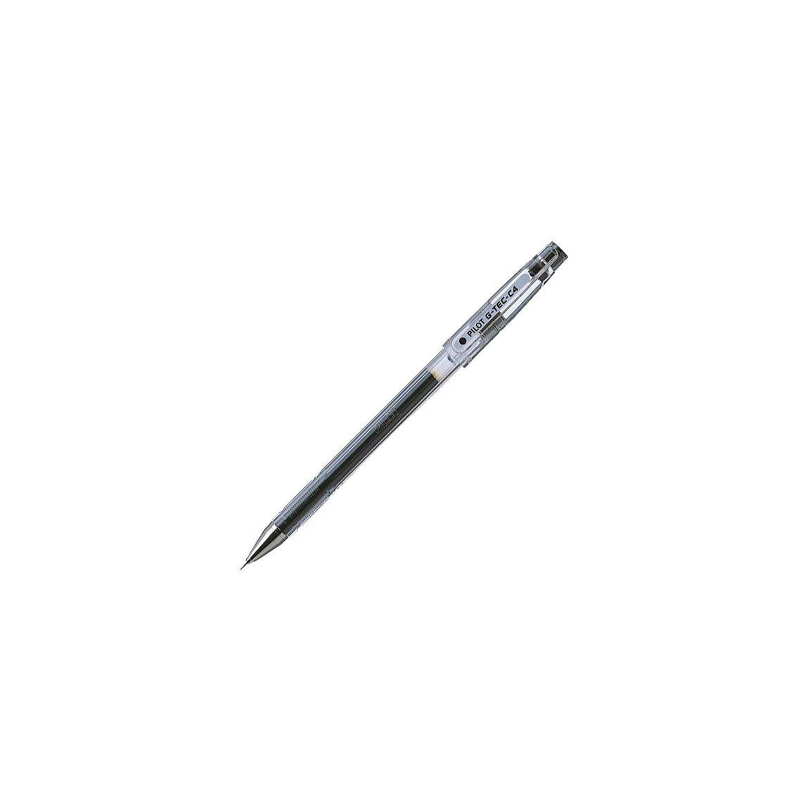 Gel pen PILOT G-TEC-C4 0.4 black