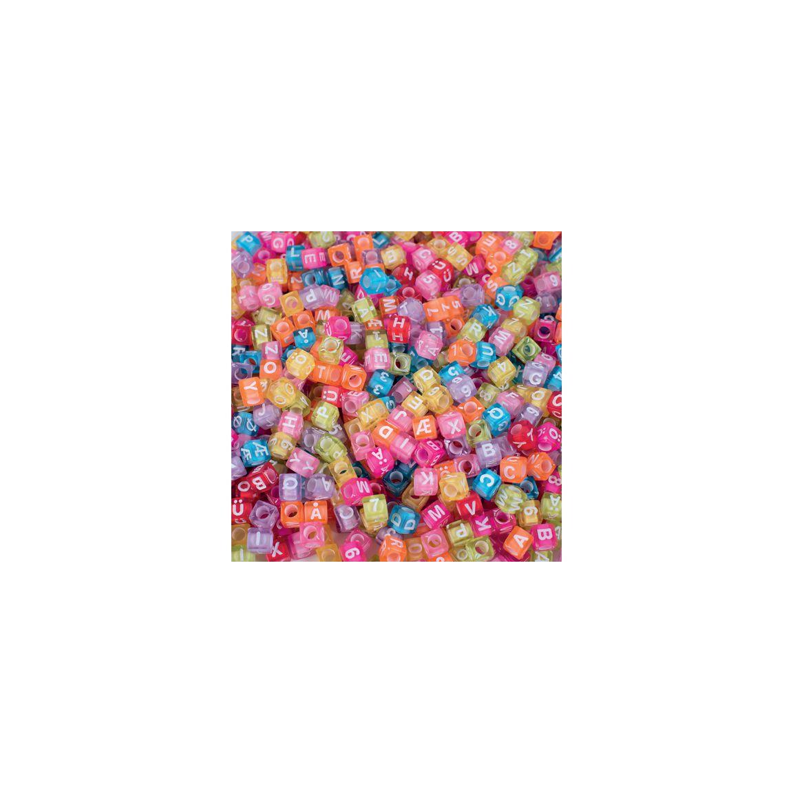 Letter beads and numbers A-Z 1000/pc