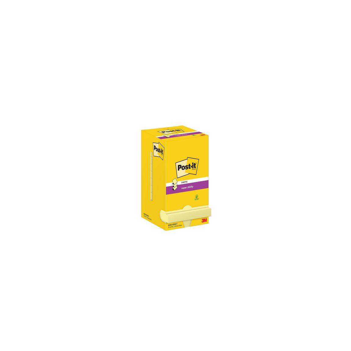 Notes POST-IT SS Z-block 76x76mm yellow