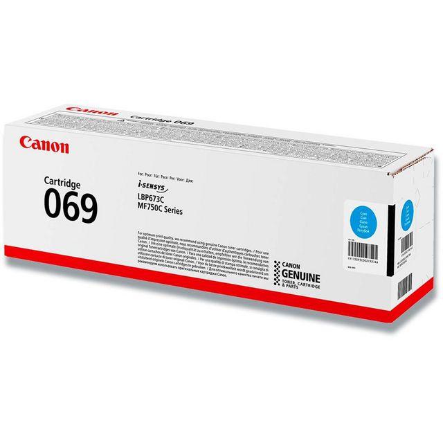 Toner CANON 069 C 1,9K Cyan