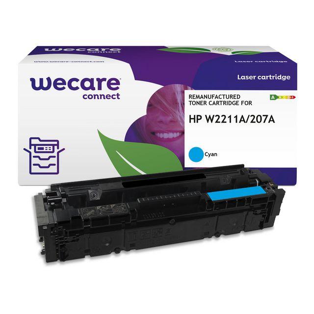 Toner WECARE HP W2211A 207A 1,25K cyan