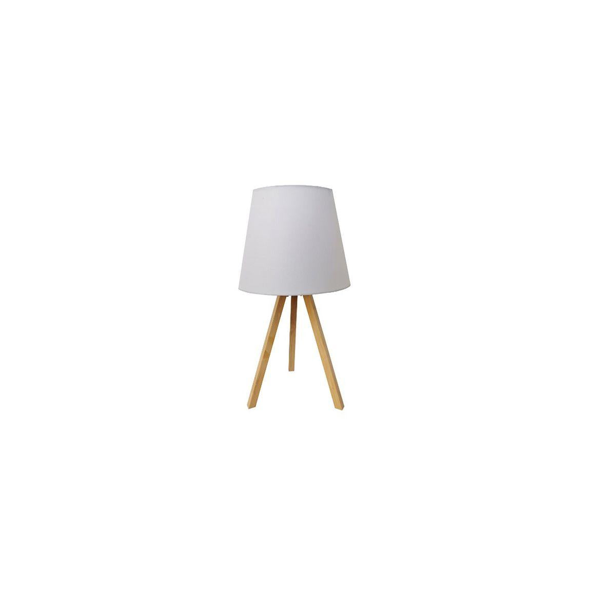 Table lamp UNILUX Katy Led white/bamboo
