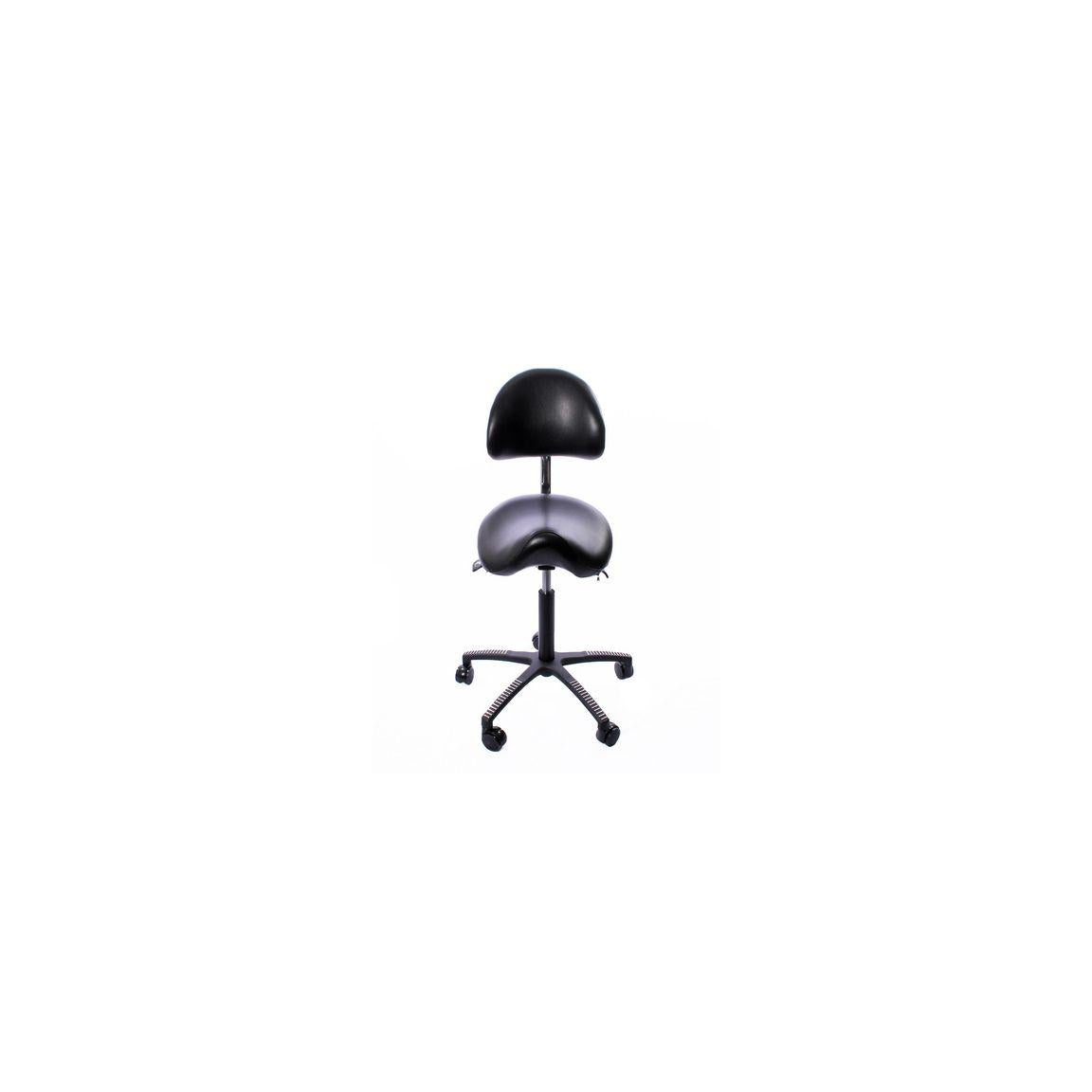 Saddle chair LENNI imitation leather