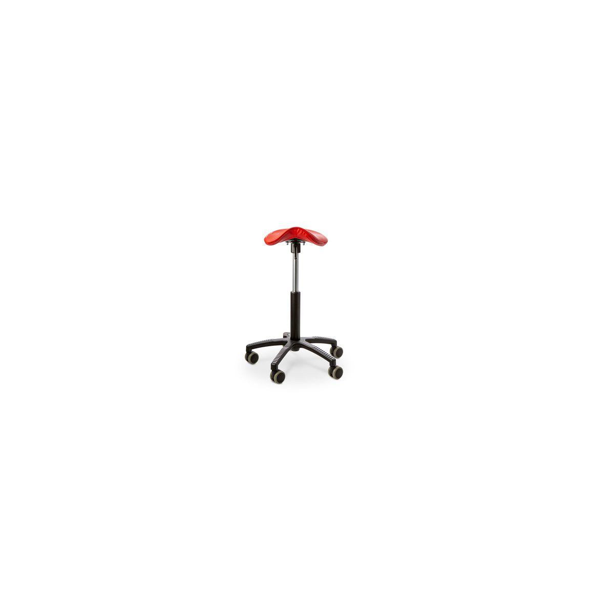 Saddle seat GET UP SADDLE faux leather red