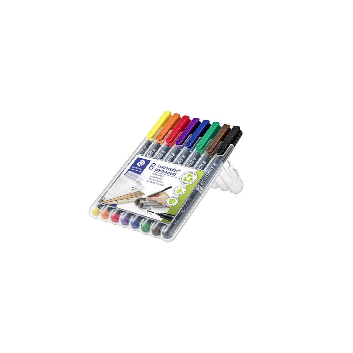Universal pen LUMOCOLOR M P 8/pack