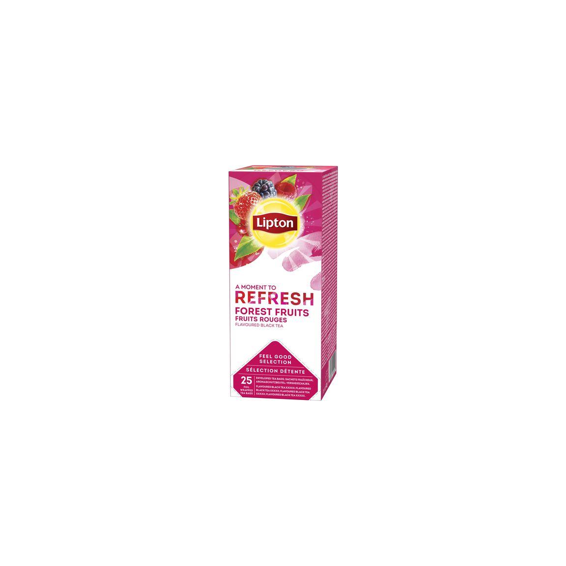 Tea LIPTON bag Forest fruit 25/pack