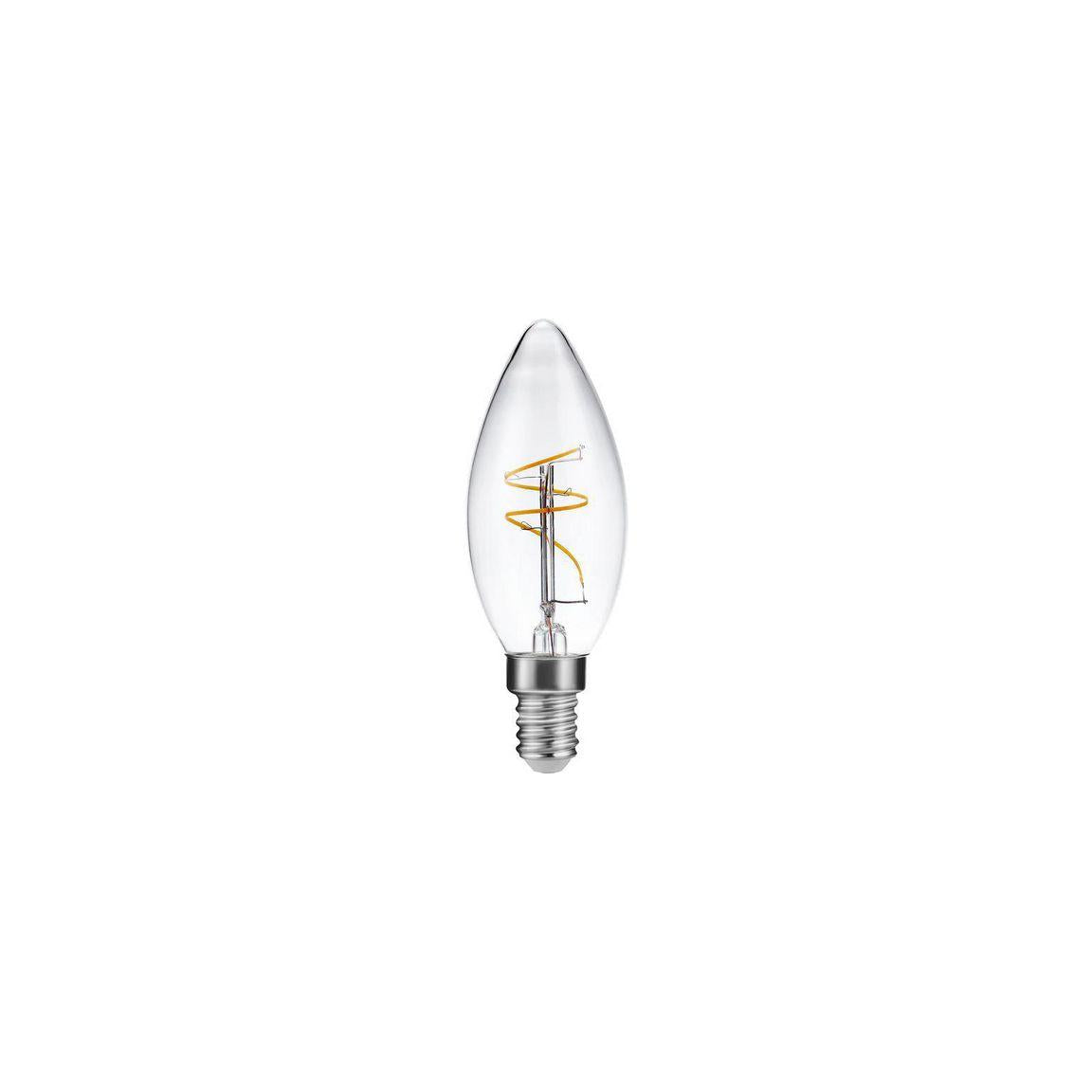 LED Bulb E14 Crown3.2W DIM320lmClearRA90