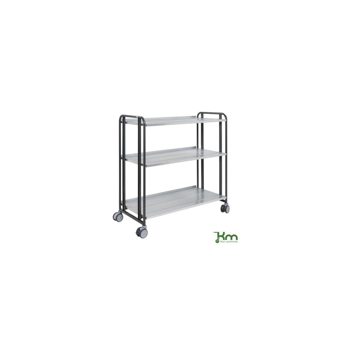Shelf trolley 168 3 shelves 1277x638x1300mm