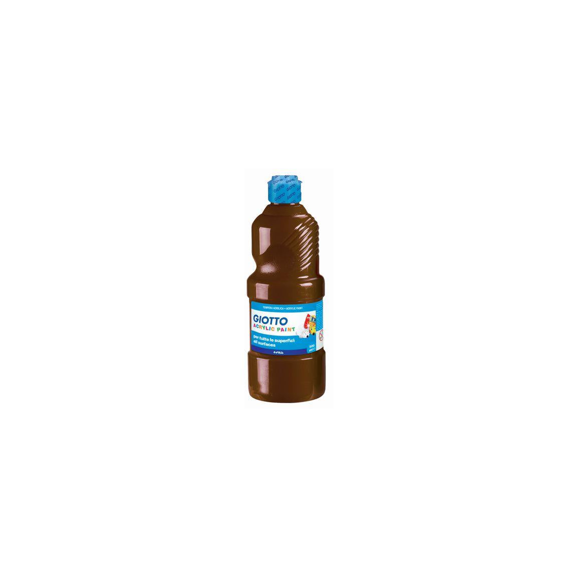 Acrylic paint Giotto 500 ml brown