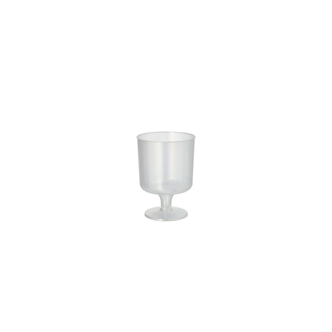 Wine glasses reusable plastic 20cl 10/pc