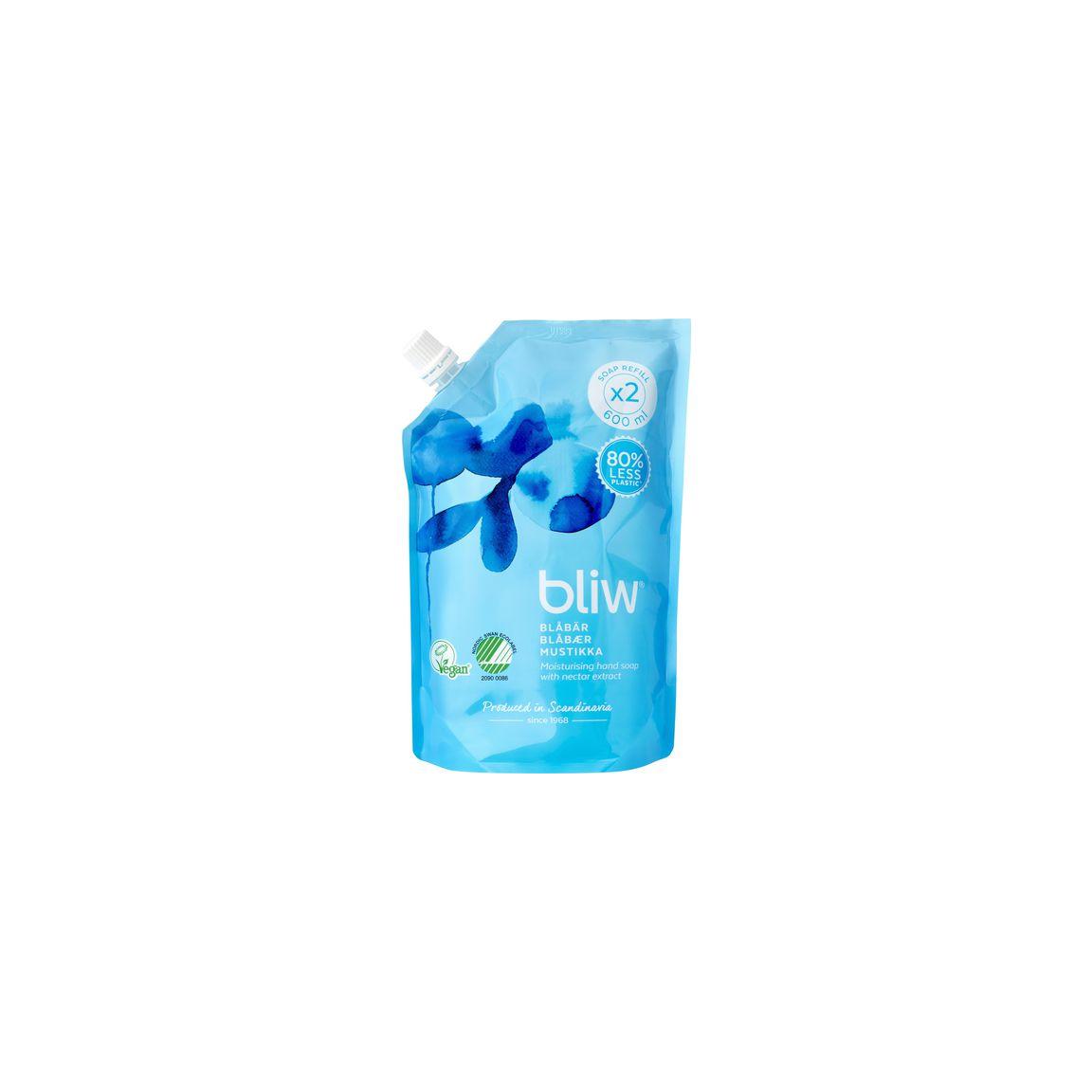 Soap BLIW Blueberry Refill 600ml