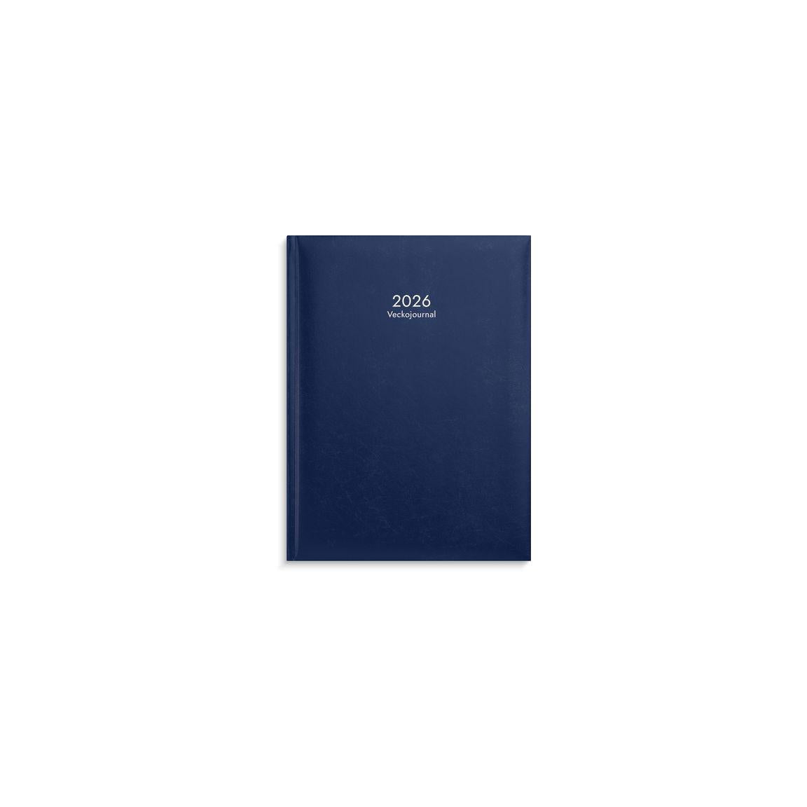 Weekly diary 2026 blue