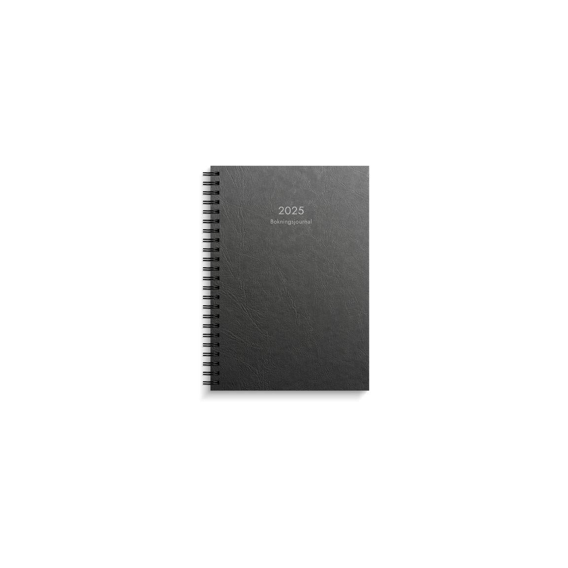Booking journal 2025 black