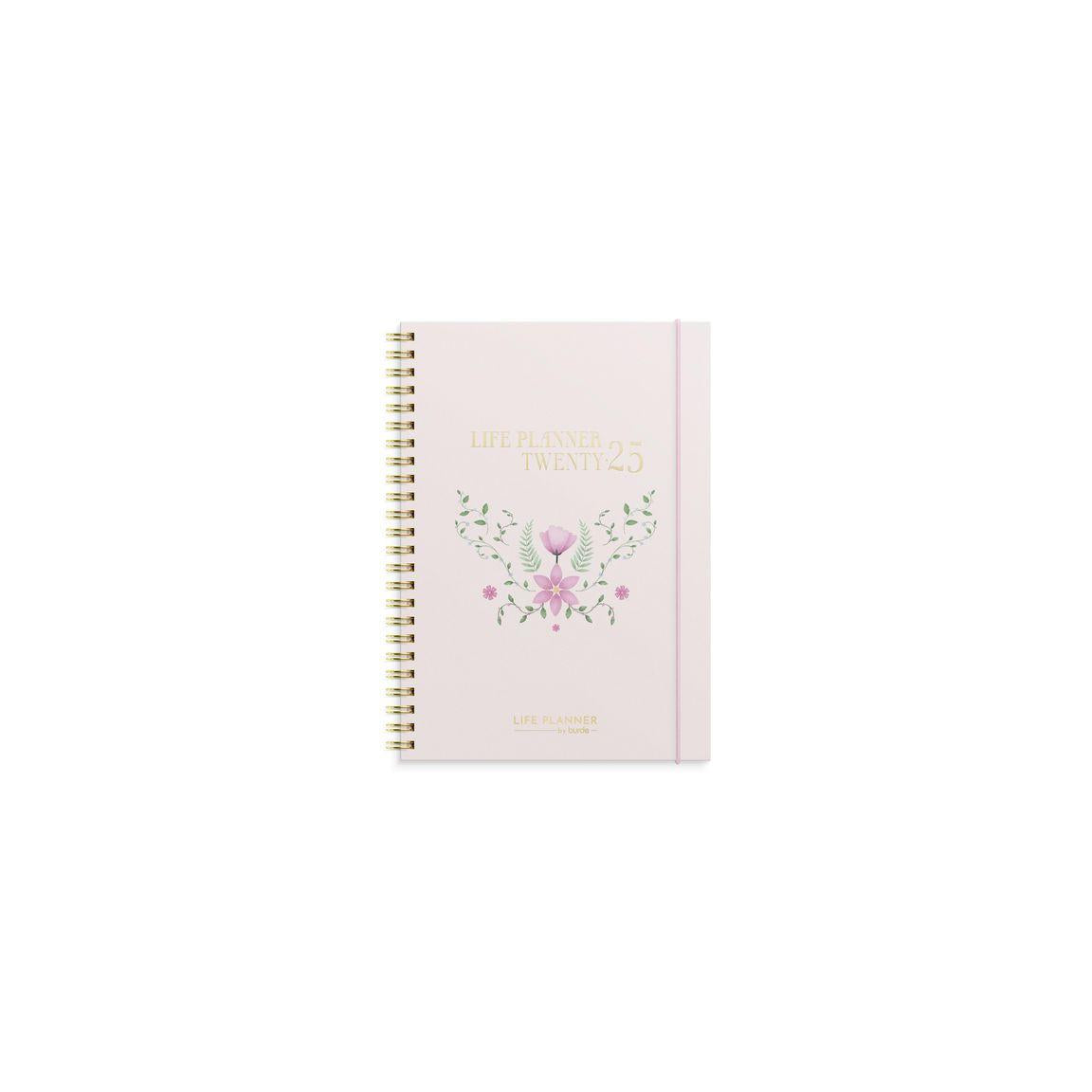 Life Planner Pink horizontal 2025